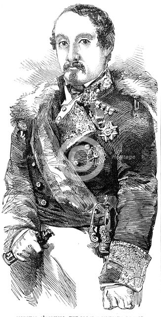 Marshal O'Donnell, the Spanish Minister of War, 1854. Creator: Unknown.