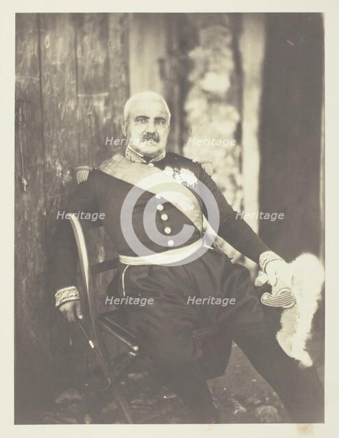 Marshal Pélissier, 1855. Creator: Roger Fenton.