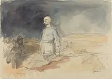 Marshal Pétain, c. 1914/1919. Creator: Jean Louis Forain