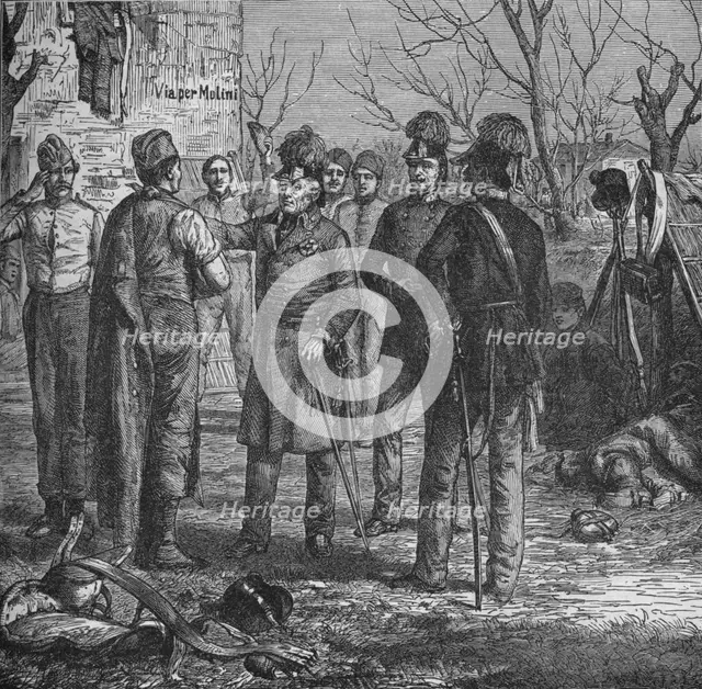 'Marshal Radetzky After The Battle of Novara', 1902. Artist: Unknown.
