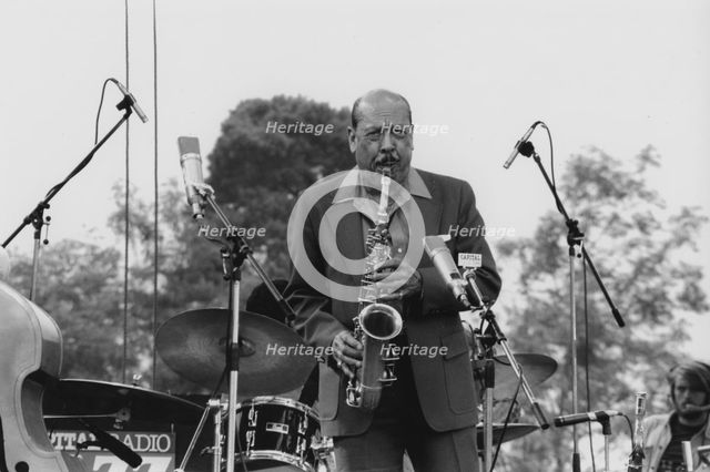 Marshal Royal, Capital Radio Jazz Festival, 1981. Creator: Brian Foskett.