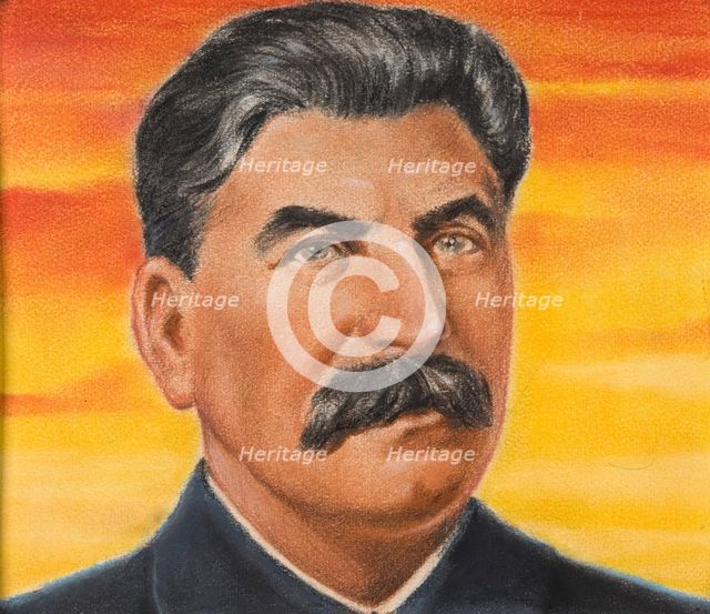 Marshal Stalin, c1944. Creators: William Timym, Central Office of Information.
