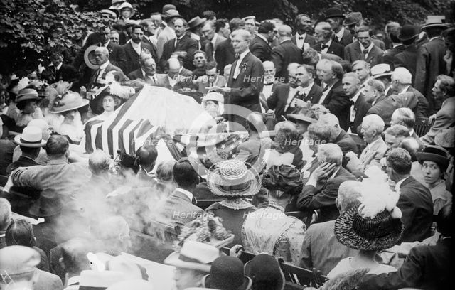 Marshall accepting nomination, 1912. Creator: Bain News Service.