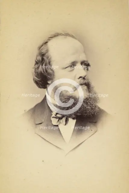 Marshall C. Claxton, 1860s. Creator: John & Charles Watkins.