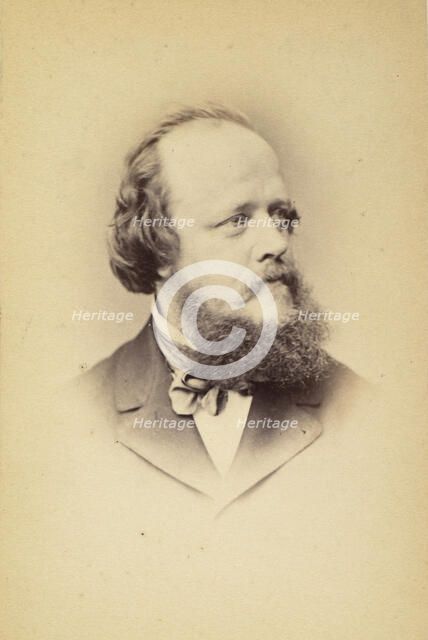 Marshall C. Claxton, 1860s. Creator: John & Charles Watkins.