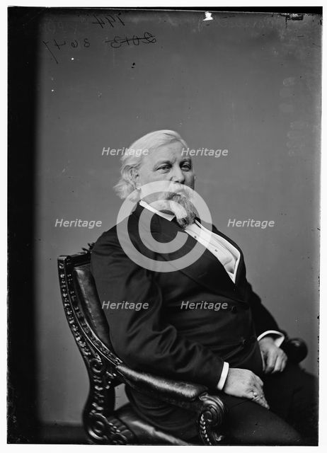 Marshall Jewell, Post-Master General, between 1870 and 1880. Creator: Unknown.