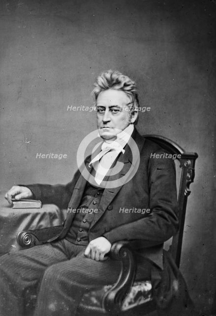 Marshall Spring Bidwell, between 1855 and 1865. Creator: Unknown.