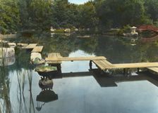 "Marshfield," George Woodward Wickersham house, Cedarhurst, New York, c1915. Creator: Frances Benjamin Johnston