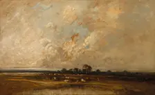Marshland, 1860s-1870s. Creator: Jules Dupré (French, 1811-1889)