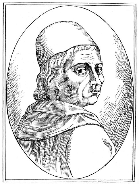 Marsilio Ficino (1433-1499), Italian humanist philosopher, 1882. Artist: Unknown