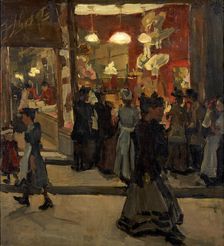 Mars's hat shop at the Nieuwendijk in Amsterdam, 1893