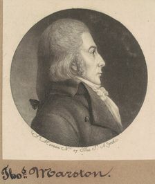 Marston, 1798. Creator: Charles Balthazar Julien Févret de Saint-Mémin