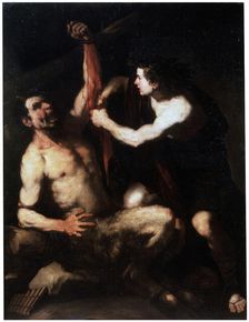 Marsyas and Apollo early 1650s. Artist: Luca Giordano