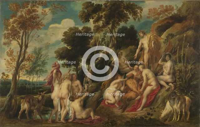 Marsyas ill-treated by the muses, 1630-1640. Artist: Jordaens, Jacob (1593-1678)