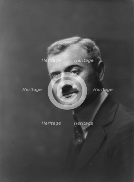 Marquarht, D., Dr., portrait photograph, 1917 Aug. 29. Creator: Arnold Genthe.