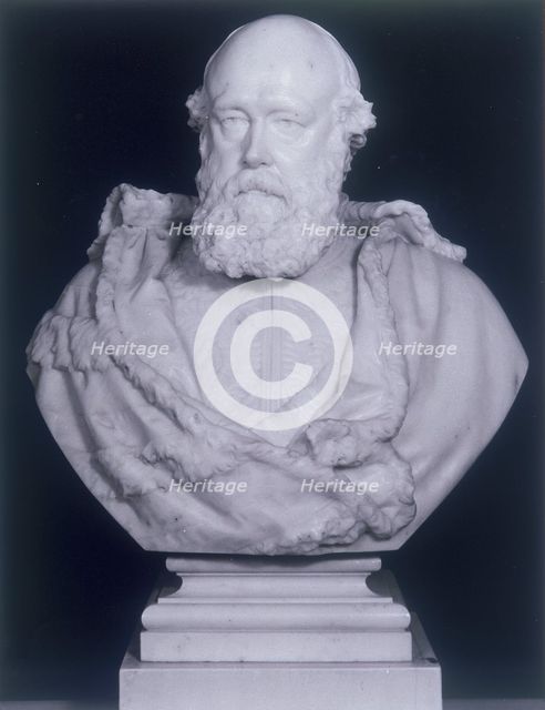 Marquess of Salisbury, 1886. Artist: Albert Bruce-Joy