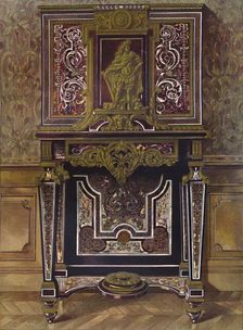 Marquery Cabinet with decoration in gilt bronze, by AndrÚ Charles Boule 1903