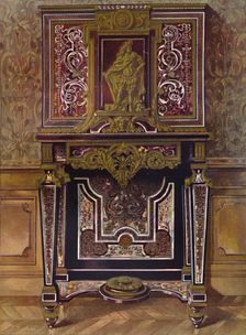 Marquery Cabinet with decoration in gilt bronze, by AndrÚ Charles Boule 1903