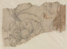 Marquetry Design, c. 1730/60. Creator: Unknown