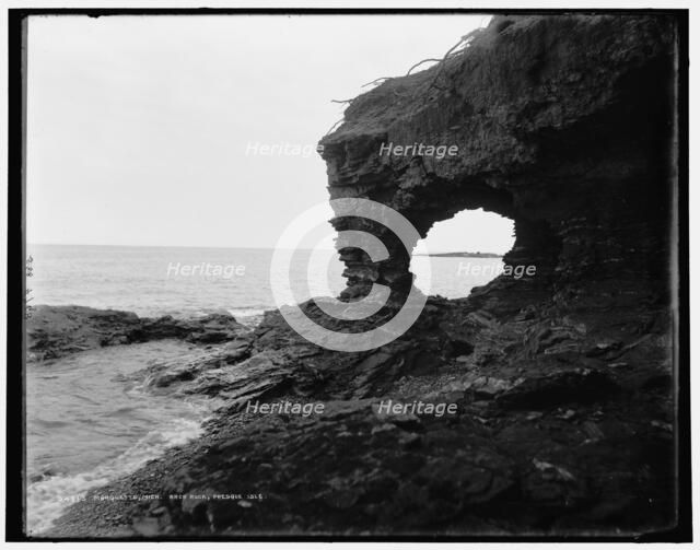 Marquette, Mich., Arch Rock, Presque Isle, between 1880 and 1899. Creator: Unknown.