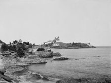 Marquette, Mich., Lighthouse Point, c1898. Creator: Unknown
