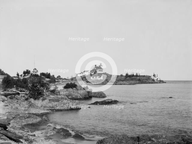 Marquette, Mich., Lighthouse Point, c1898. Creator: Unknown.