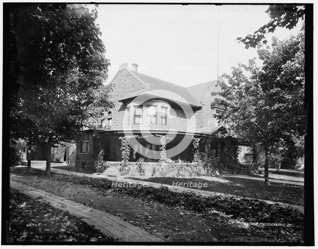 Marquette, Mich., private residence, between 1880 and 1899. Creator: Unknown.