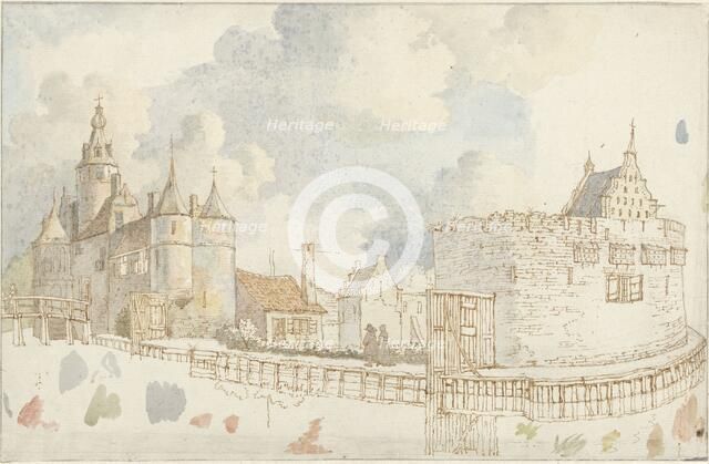 Marquette Castle, 1776-1822. Creator: Jan Hulswit.