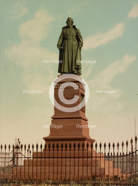 Marquette statue, c1898. Creator: Unknown.