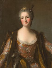 Marquise de Broglie (1718-1777) as Sultana, Made 1742. Creator: Jean-Marc Nattier
