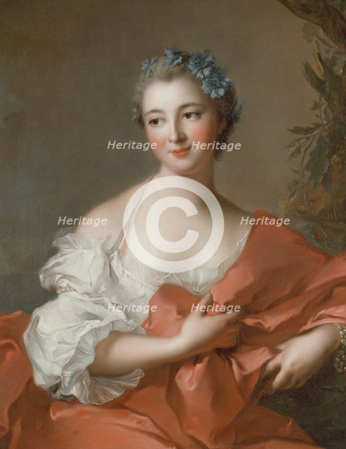 Marquise de l'Hôpital, c1740. Creator: Jean-Marc Nattier.