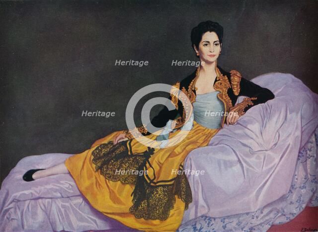 'Marquise de Merito', c1916. Artist: Ignacio Zuloaga.