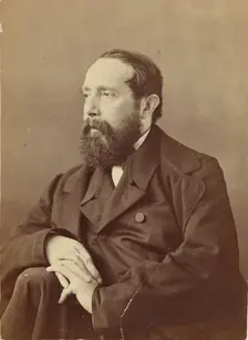 Marquis de Belloy, littérateur, 1861-1869. Creator: Nadar