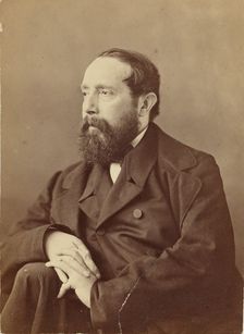 Marquis de Belloy, littérateur, 1861-1869. Creator: Nadar