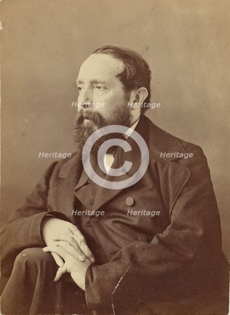 Marquis de Belloy, littérateur, 1861-1869. Creator: Nadar.