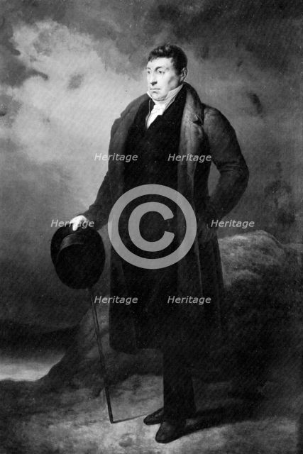Marquis de Lafayette, French aristocrat, (early 19th century).Artist: Ary Scheffer