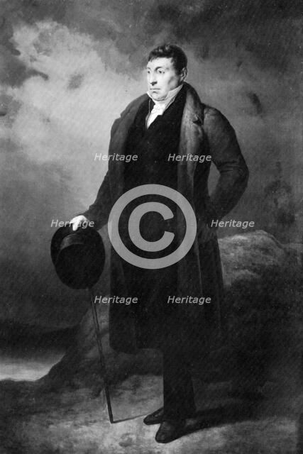 Marquis de Lafayette, French aristocrat, (early 19th century).Artist: Ary Scheffer