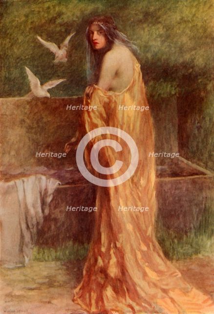 'Marra took off her golden dress', 1917. Creator: Unknown.