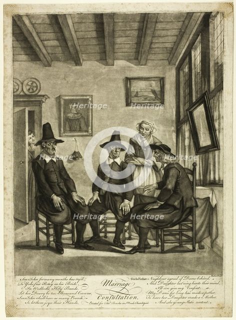 Marriage Consultation, n.d. Creator: Edward Fisher.