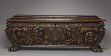 Marriage Chest (Cassone), early 1500s. Creator: Unknown
