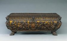 Marriage Chest (Cassone), mid 1500s. Creator: Unknown