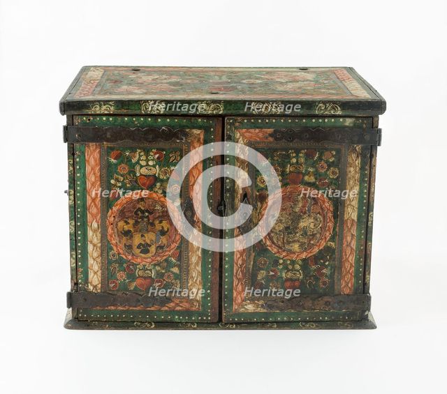 Marriage Chest, Germany, Early to mid 18th century. Creator: Unknown.
