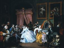 Marriage A-la-Mode: 4. The Toilette 1743. Artist: William Hogarth