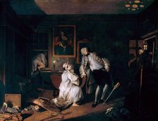 Marriage A-la-Mode: 5. The Bagnio c1743. Artist: William Hogarth
