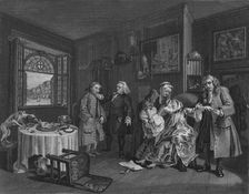 Marriage A La Mode - Death of the Countess c19th century. Artist: Mansell