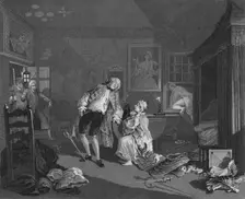 Marriage A La Mode - Death of the Earl 1745, (1830s). Creator: TE Nicholson