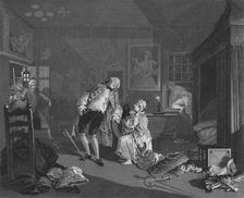 Marriage A La Mode - Death of the Earl 1745, (1830s). Creator: TE Nicholson