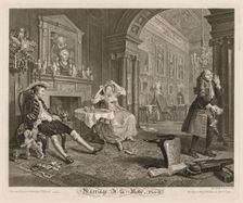 Marriage à la Mode: Plate II, 1745. Creator: William Hogarth (British, 1697-1764)