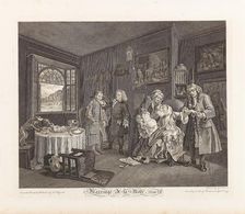 Marriage a la Mode. Plate VI: The Lady's Death, 1745. Creator: Hogarth, William (1697-1764)