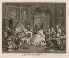 Marriage à la Mode: The Toilet Scene, 1745. Creator: William Hogarth (British, 1697-1764)